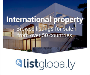 Browse listings for sale from over 50 countries